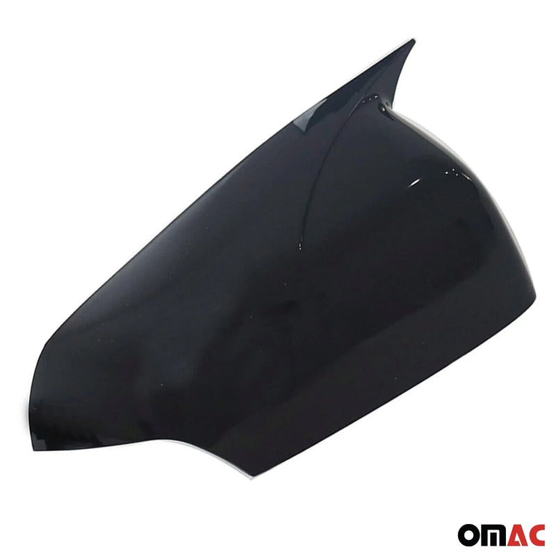 2015-2023 Ford Ranger T6 Side Mirror Cover Caps Piano Black 2 Pcs