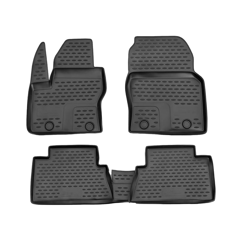 2013-2018 Ford C-Max Floor Mats Liners Full Set All Weather Black