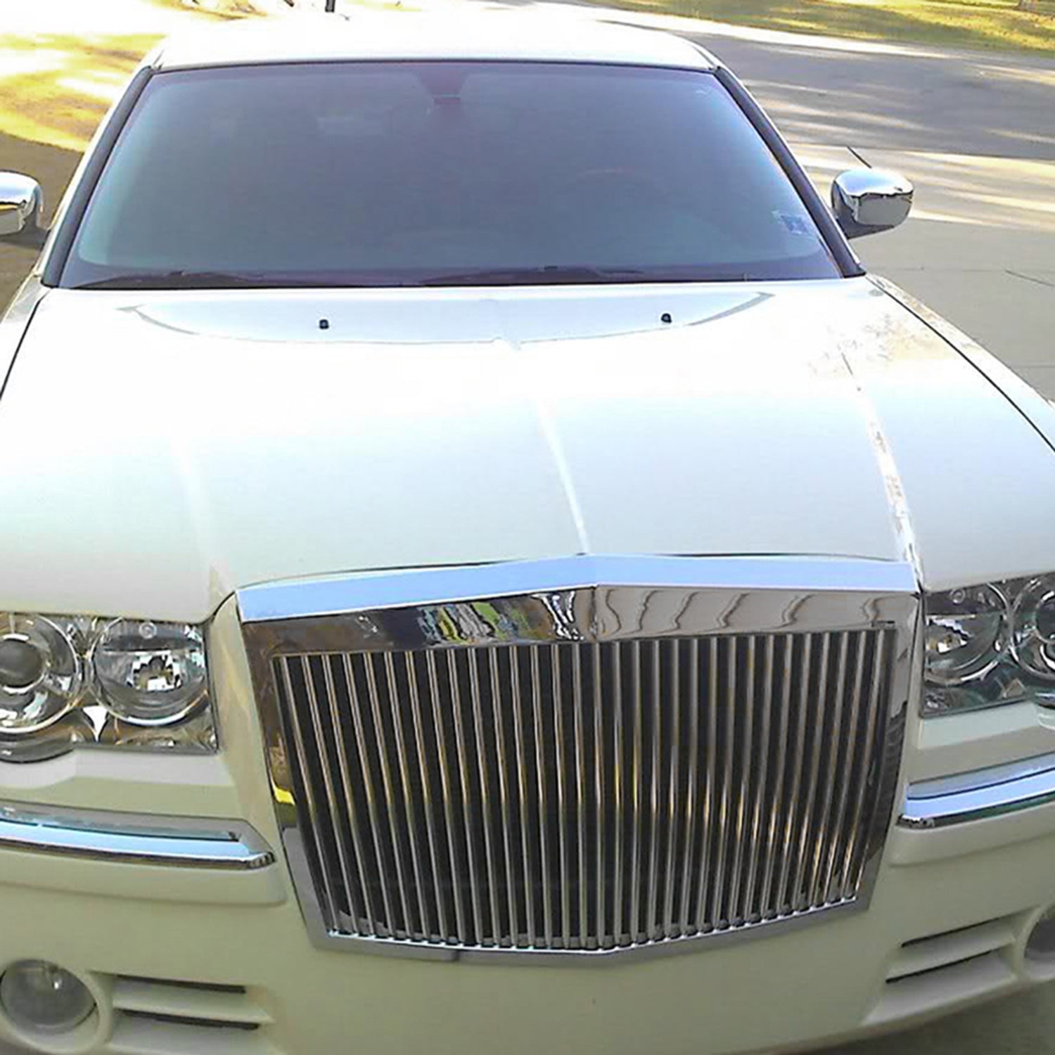 2005-2010 Chrysler 300/300C/Touring/Limited/SRT8 Chrome ABS Hood Grille