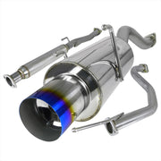 1994-2001 Acura Integra Hatchback LS/RS/GS Steel N1 Catback Exhaust Burnt Tip