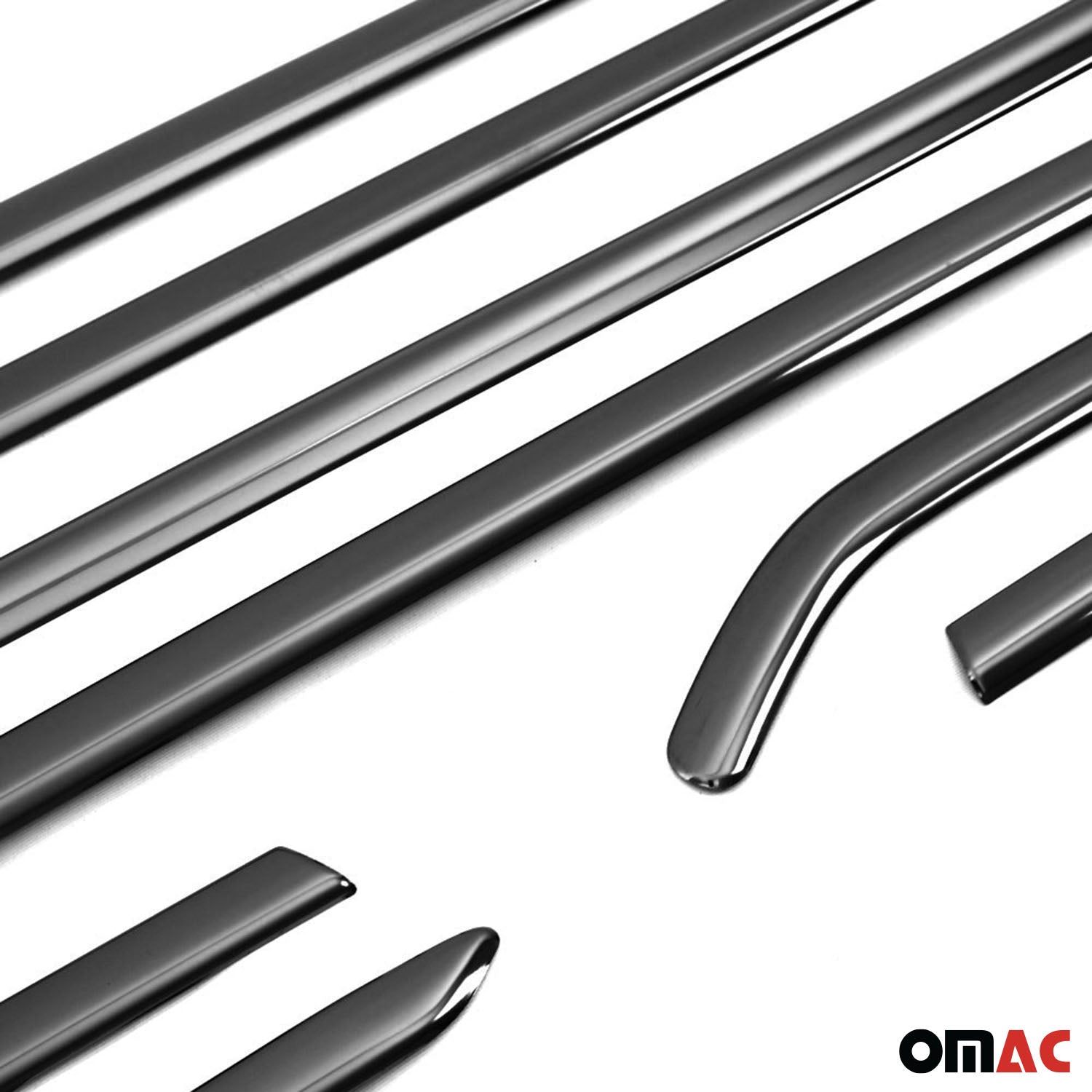 2012-2018 Ford Focus Sedan Window Molding Trim Streamer Stainless Steel