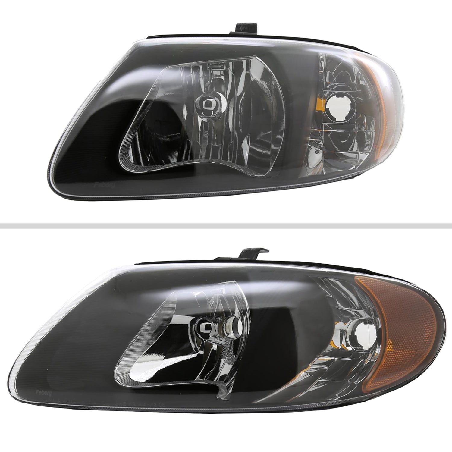2001-2007 Dodge Caravan/ Voyager/Town&Country Factory Crystal Headlights