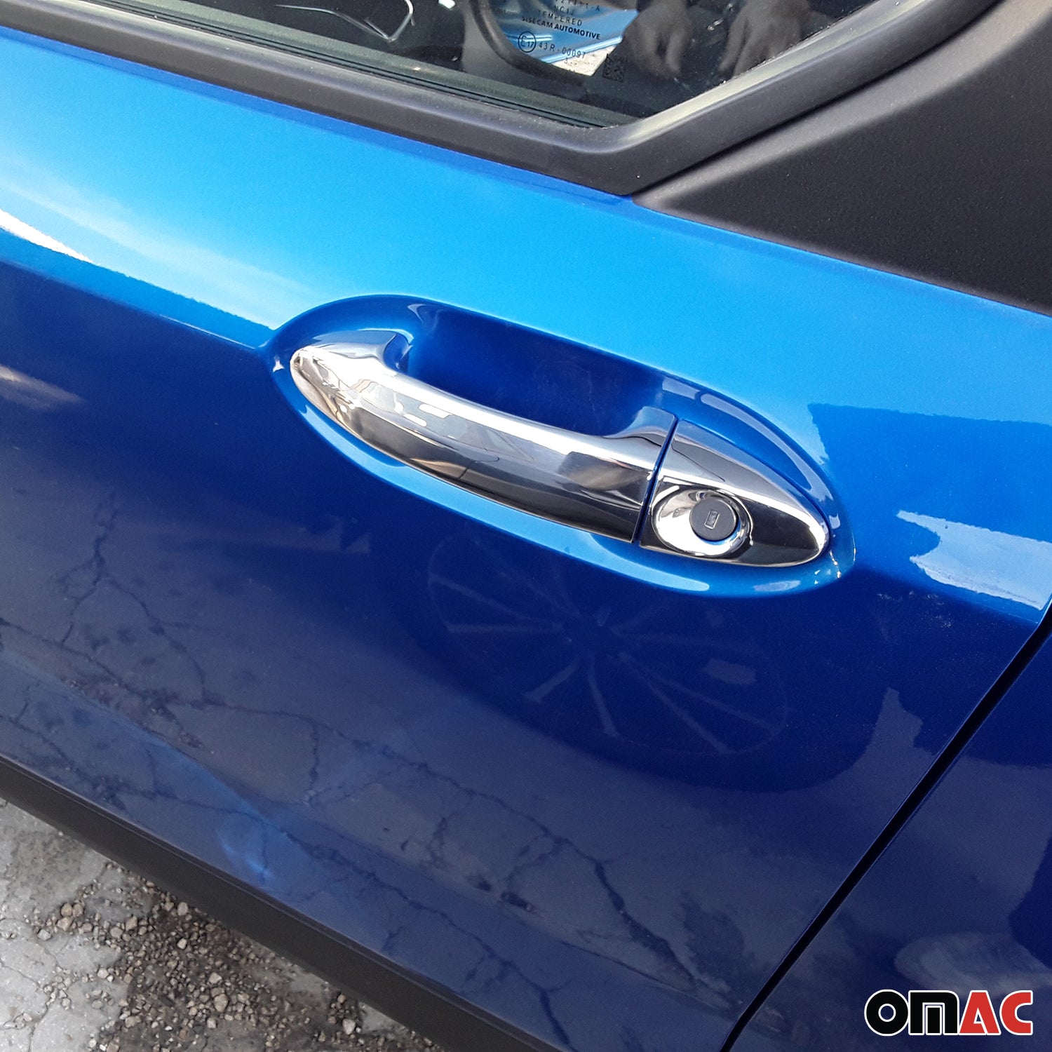 2000-2007 Ford Focus Hatchback Car Door Handle Cover Protector Stainless Steel 4 Pcs