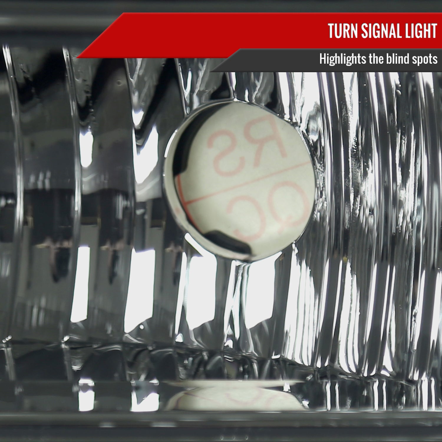 2005-2007 Ford F-250/350/450/550/Excursion Crystal Headlights LED Light Smoke