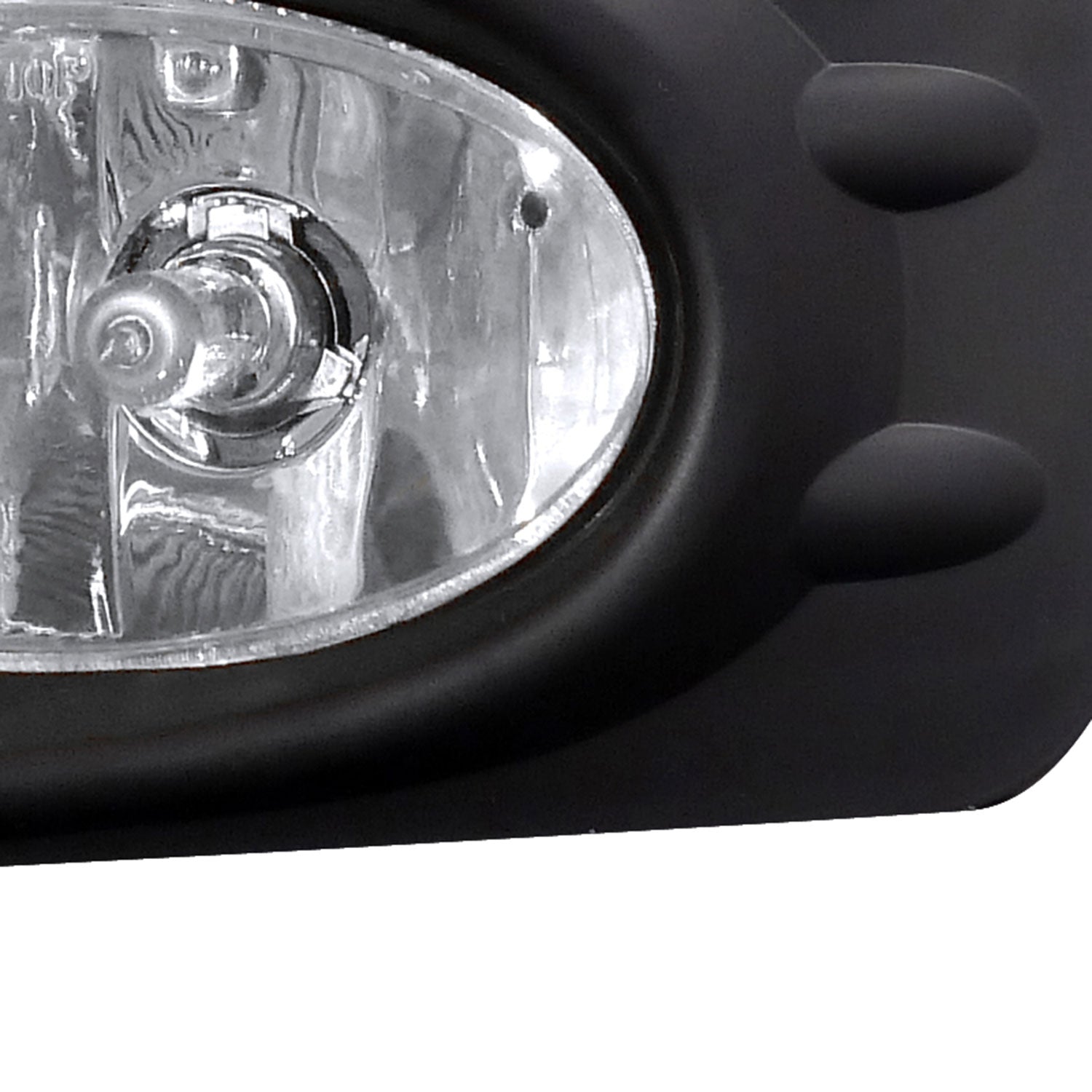 2006-2007 Honda Accord Sedan H11 Fog Lights Kit Chrome Housing/Clear Lens