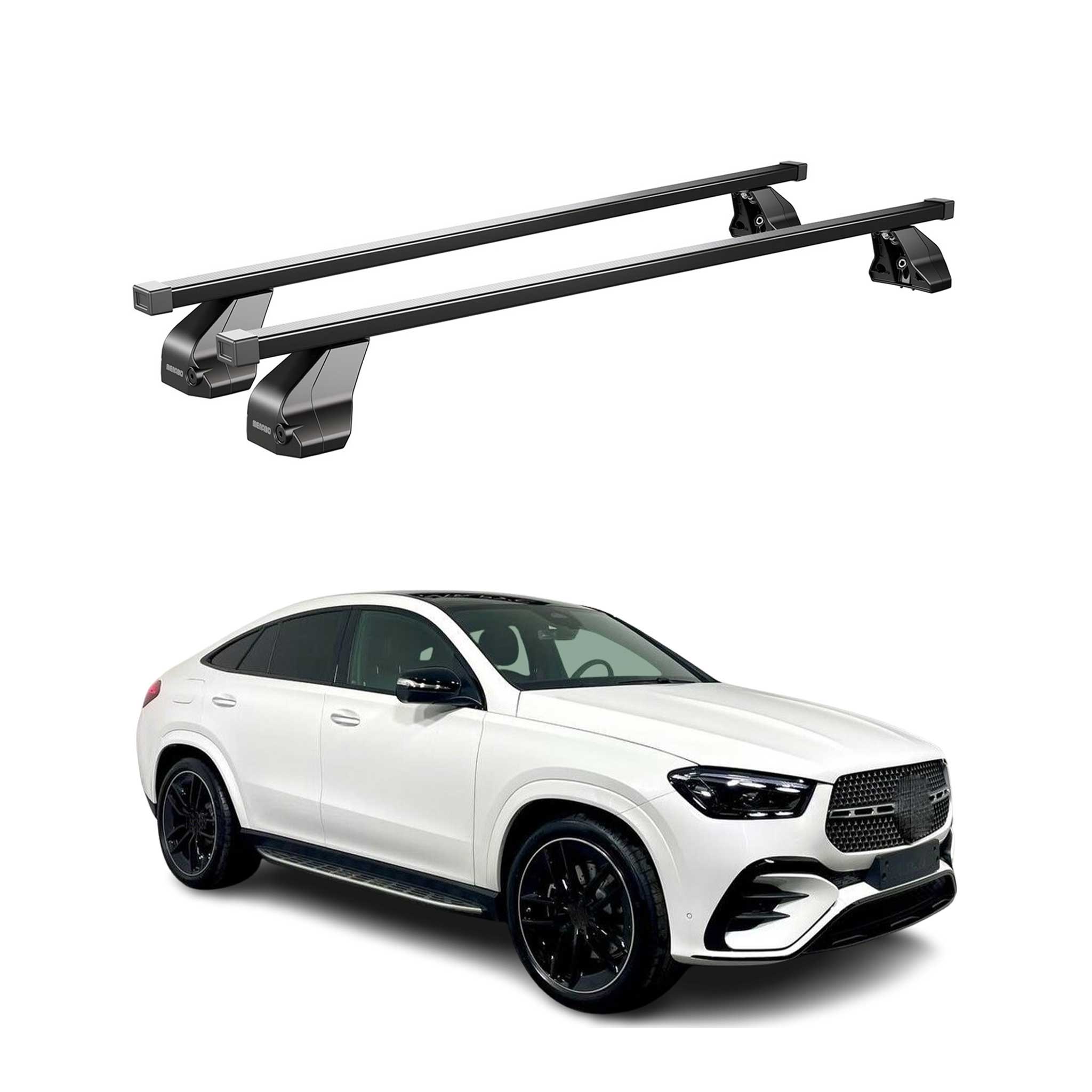 2020-2026 Mercedes GLE Class Coupe C167 Roof Rack Cross Bars Black