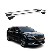 2022-2026 Kia Carnival Roof Rack Cross Bars Silver