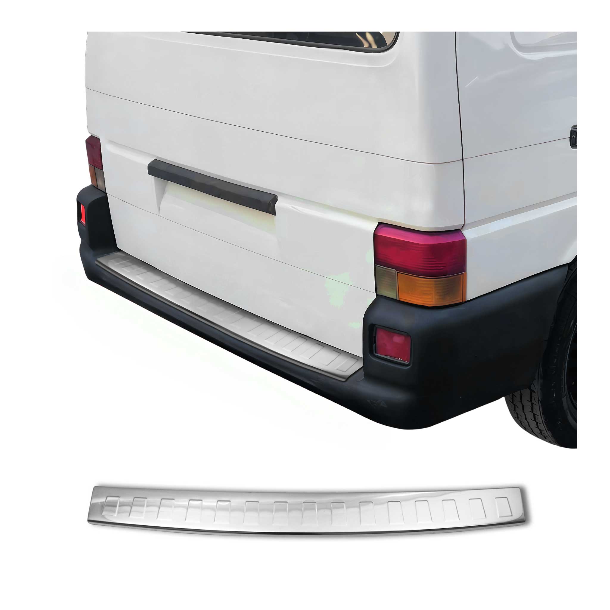 1993-2003 VW Eurovan Rear Bumper Guard Stainless Steel Glossy