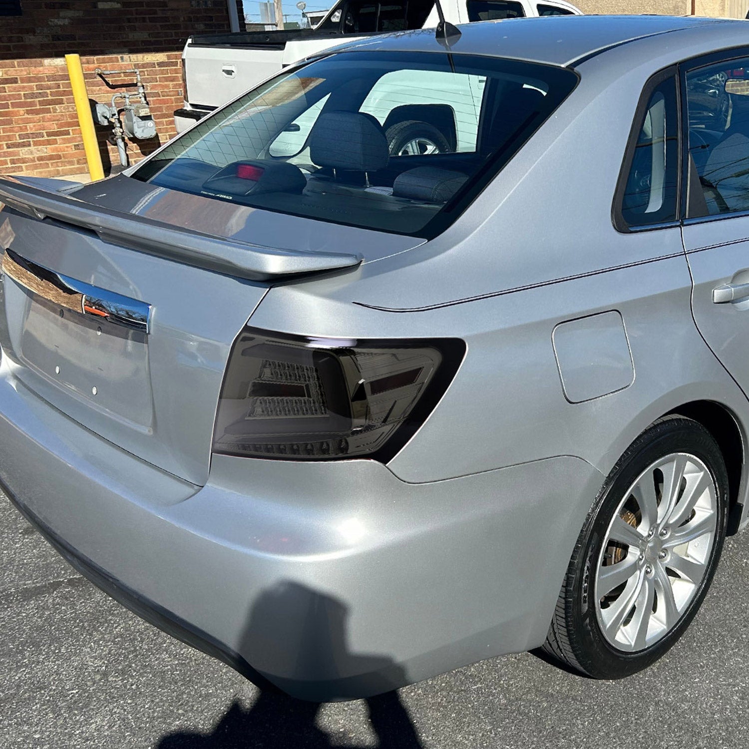 2008-2014 Subaru Impreza WRX/STI LED Turn Signal Tail lights Chrome/Smoke