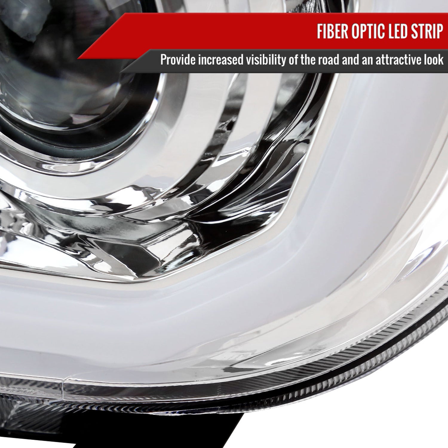 2007-2013 Toyota Tundra/ 08-2017 Sequoia Retro LED Headlights LED Signal Chrome