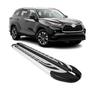 2020-2025 Toyota Highlander Nerf Bar Side Step Running Boards Alu 2x