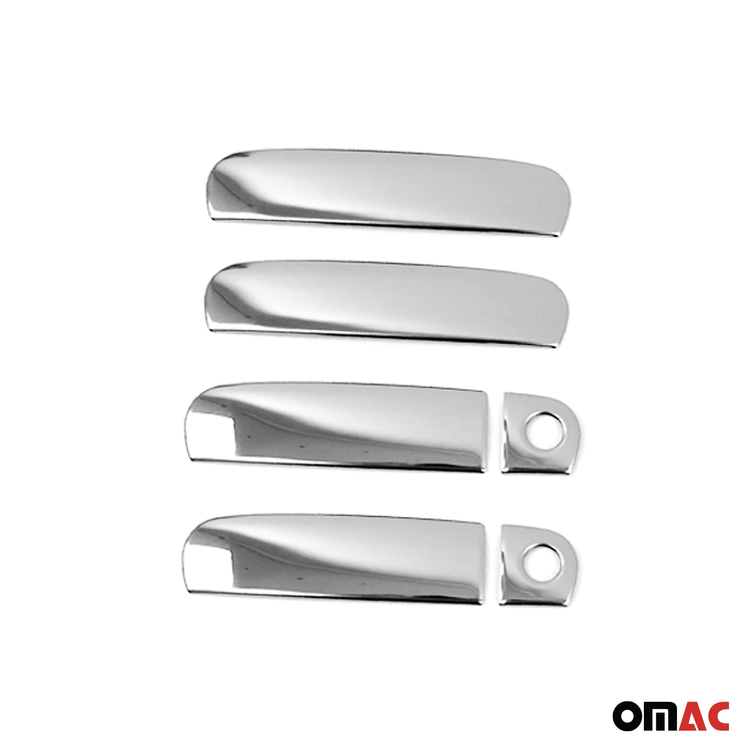 1997-2003 Audi A8 L Car Door Handle Cover Protector Stainless Steel Chrome 6 Pcs