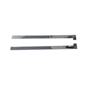 2015-2022 RAM ProMaster City Side Door Molding Trim Skirt Garnish Stainless Steel 2Pcs