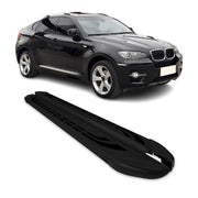 2008-2014 BMW X6 E71 Running Boards Side Steps Black