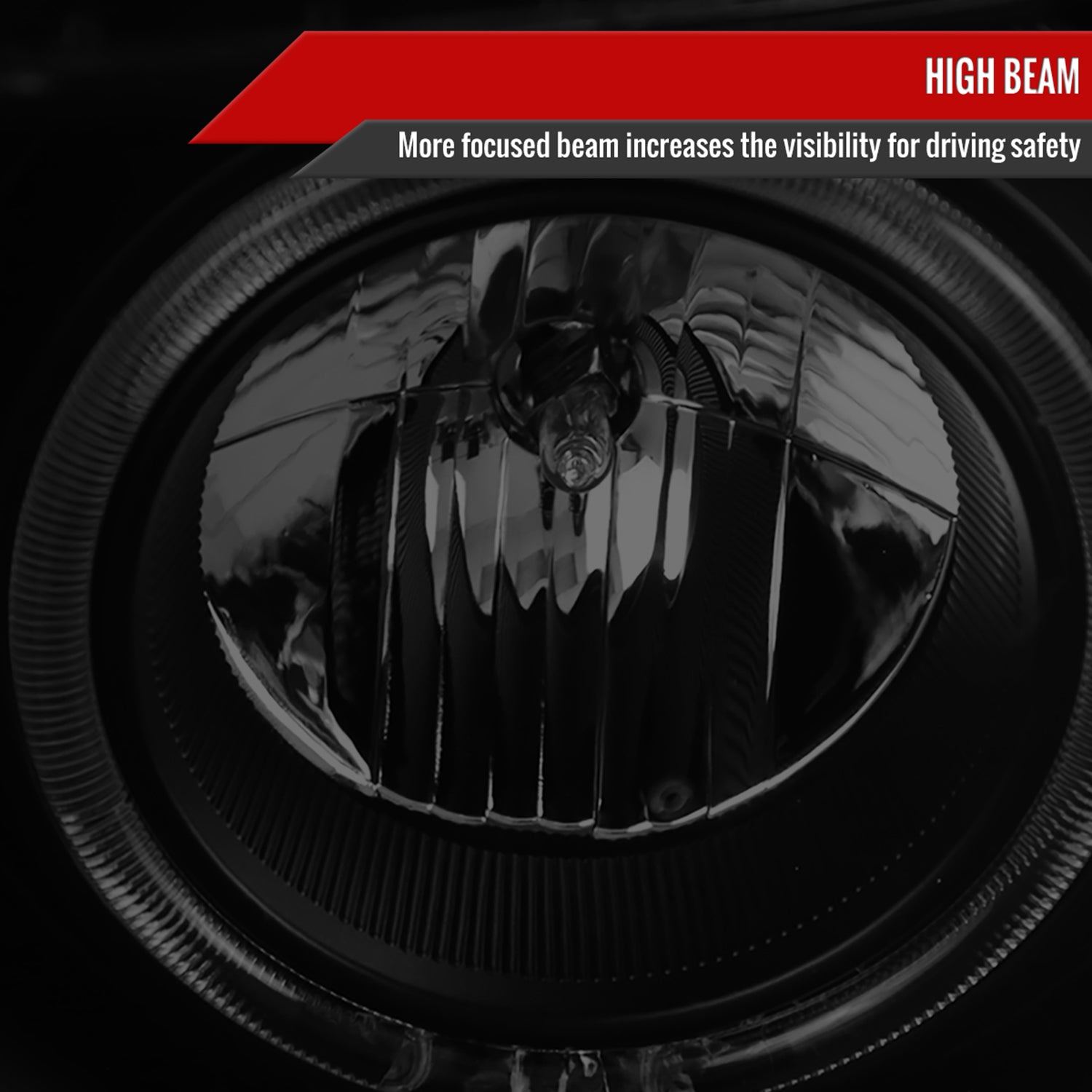 2011-2016 F-250 F-350 F-450 F-550 Dual Halo Headlights LED Signal Lights Smoke