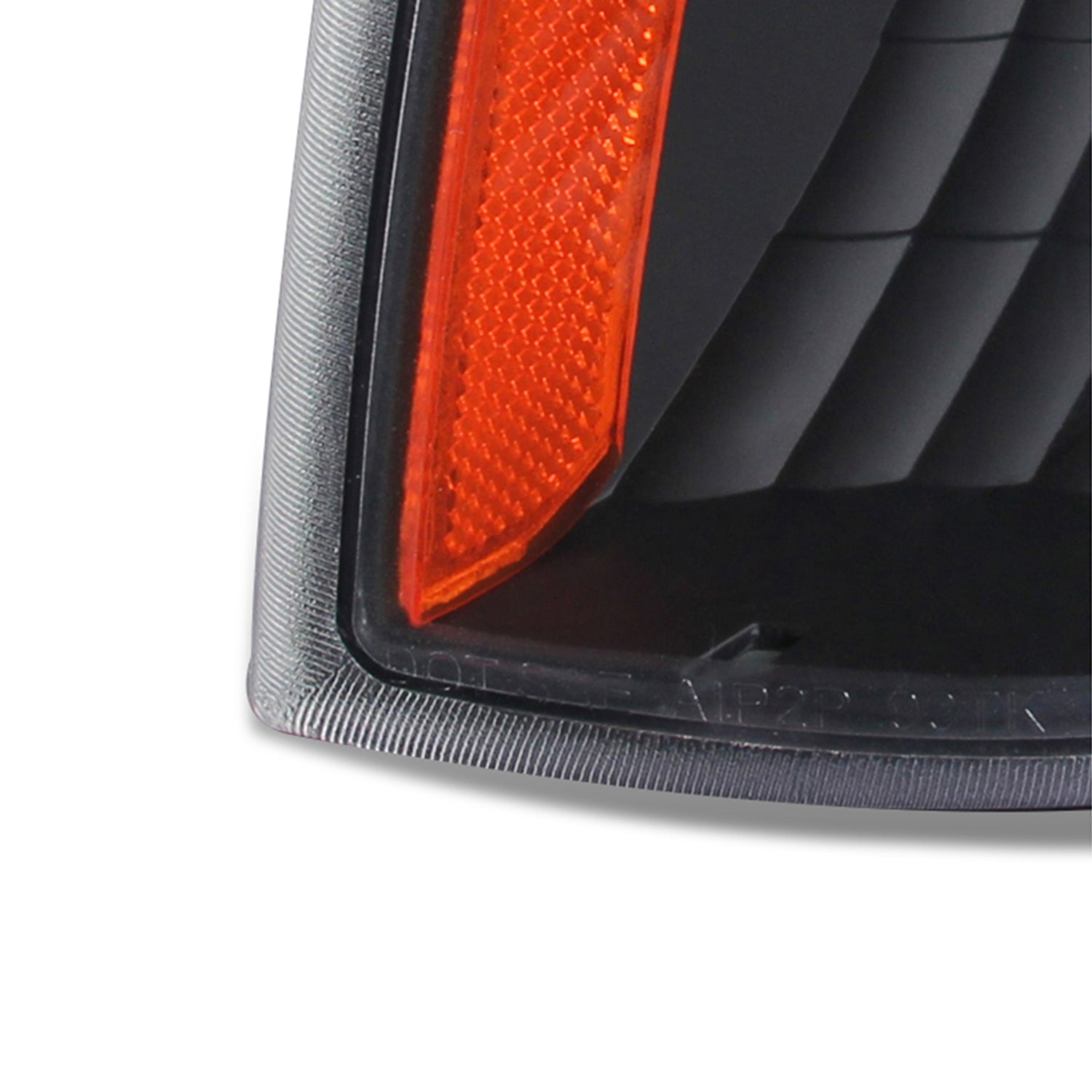 1993-1997 Ford Ranger Factory Corner Parking Turn Signal Lights Matt Black