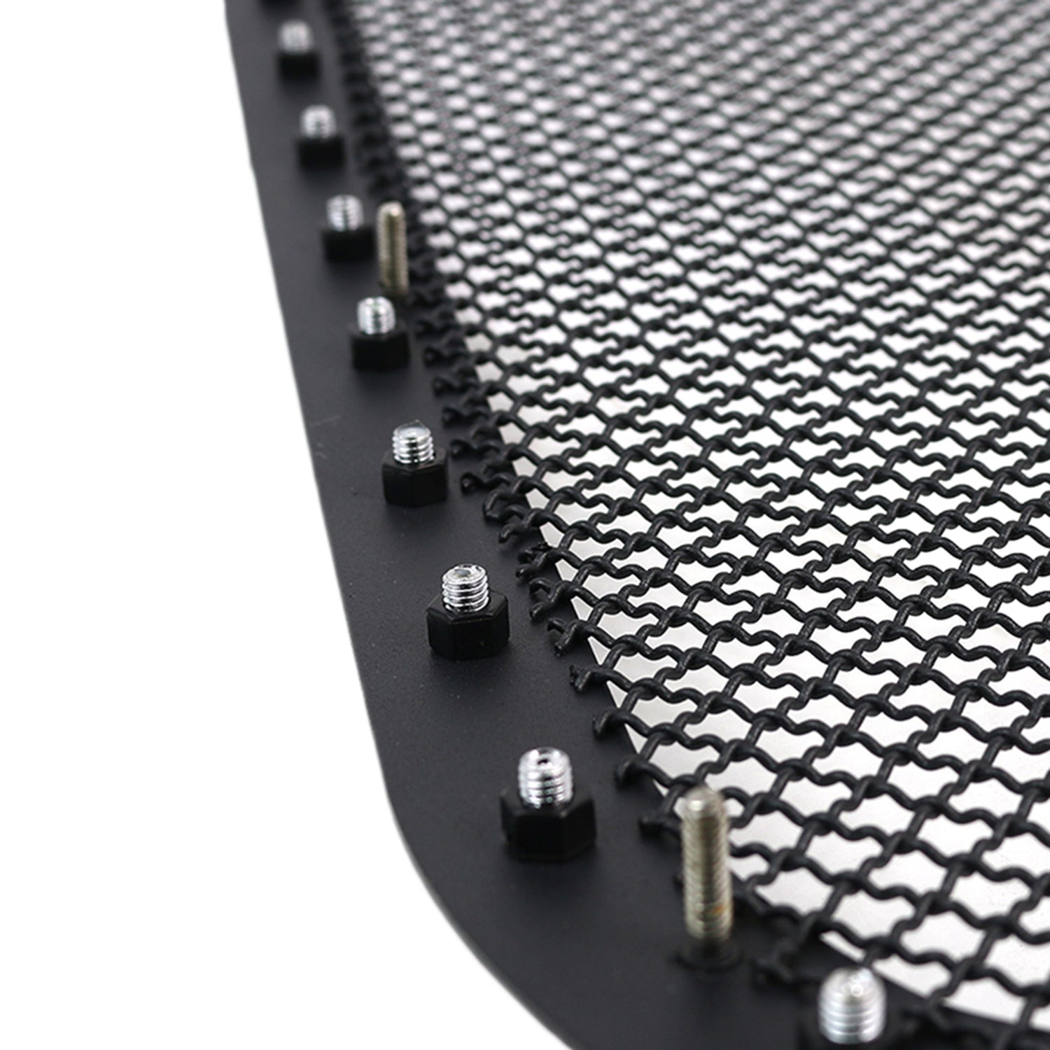 1999-2006 GMC Sierra/Yukon/Yukon XL Rivet Style Black Steel Mesh Grille Insert