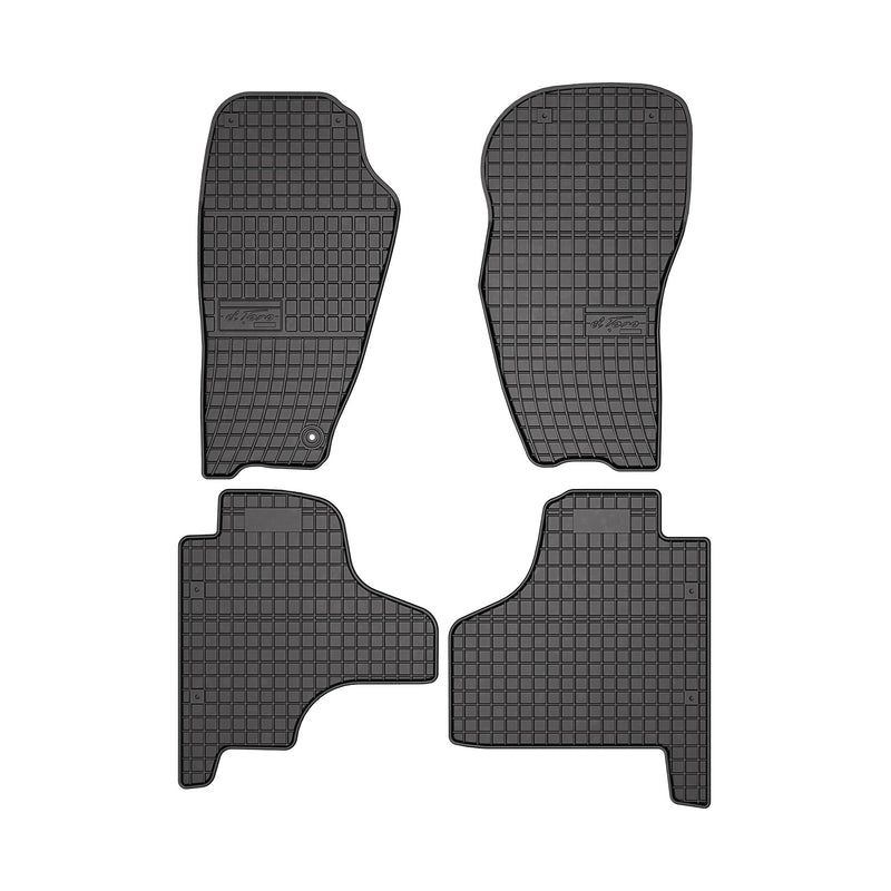 2008-2013 Jeep Liberty Floor Mats Liners Full Set All Weather Rubber Black