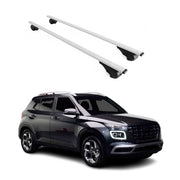 2020-2025 Hyundai Venue Roof Rack Cross Bars Silver