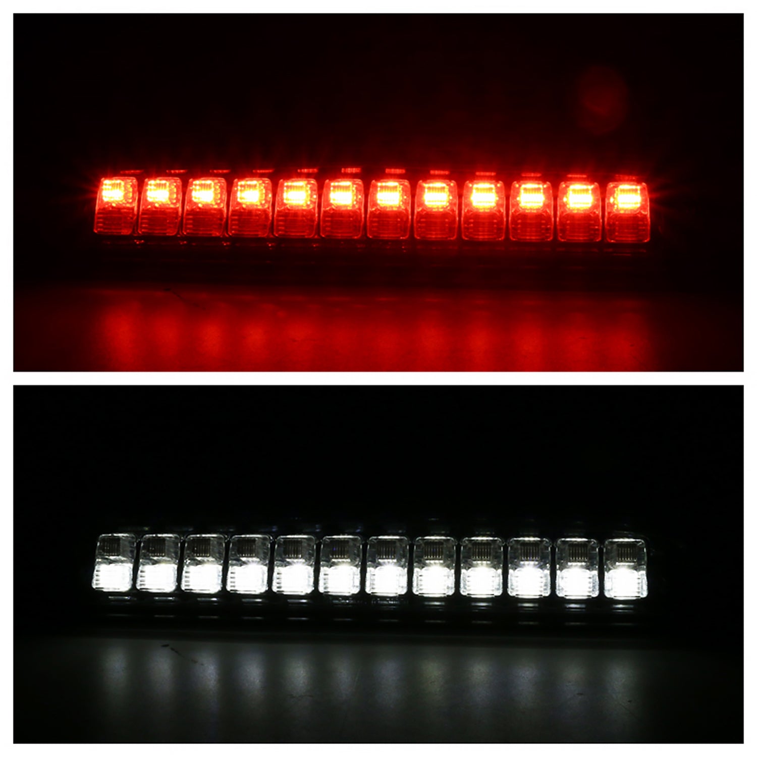 1993-2016 Ford F-250/350/450/550/Ranger LED 3rd Brake Tail Light Smoke