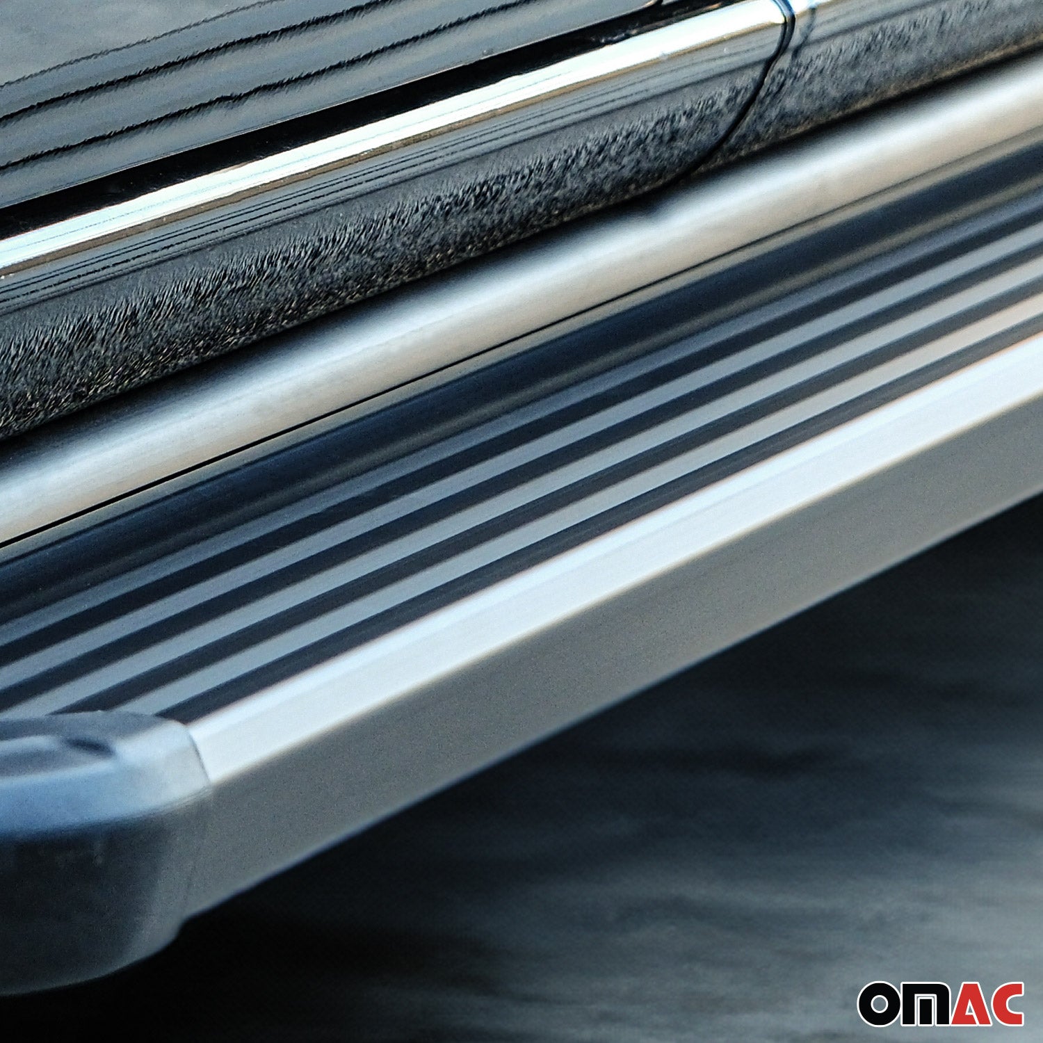 Running Boards Side Step Nerf Bars for Volkswagen Tiguan 2018-2024 Black 2 Pcs