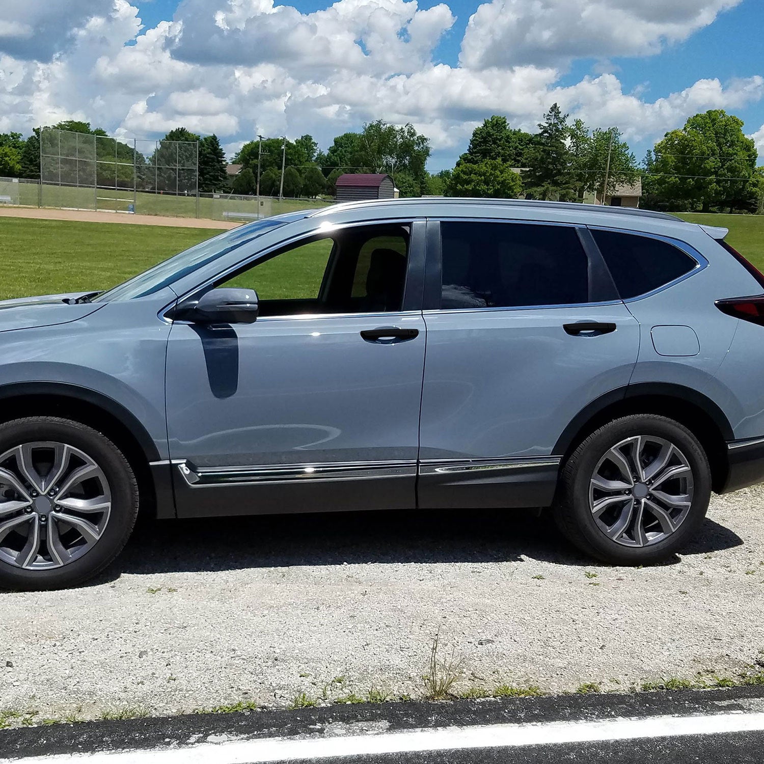 2017-2022 Honda CR-V Door Handle Cover Gloss Black 8Pcs ABS Plastic