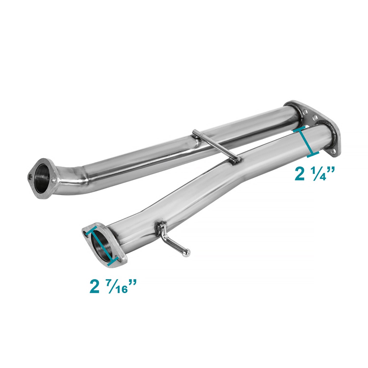 2003-2009 Nissan 350Z Dual Catback Exhaust System Rolled Tip