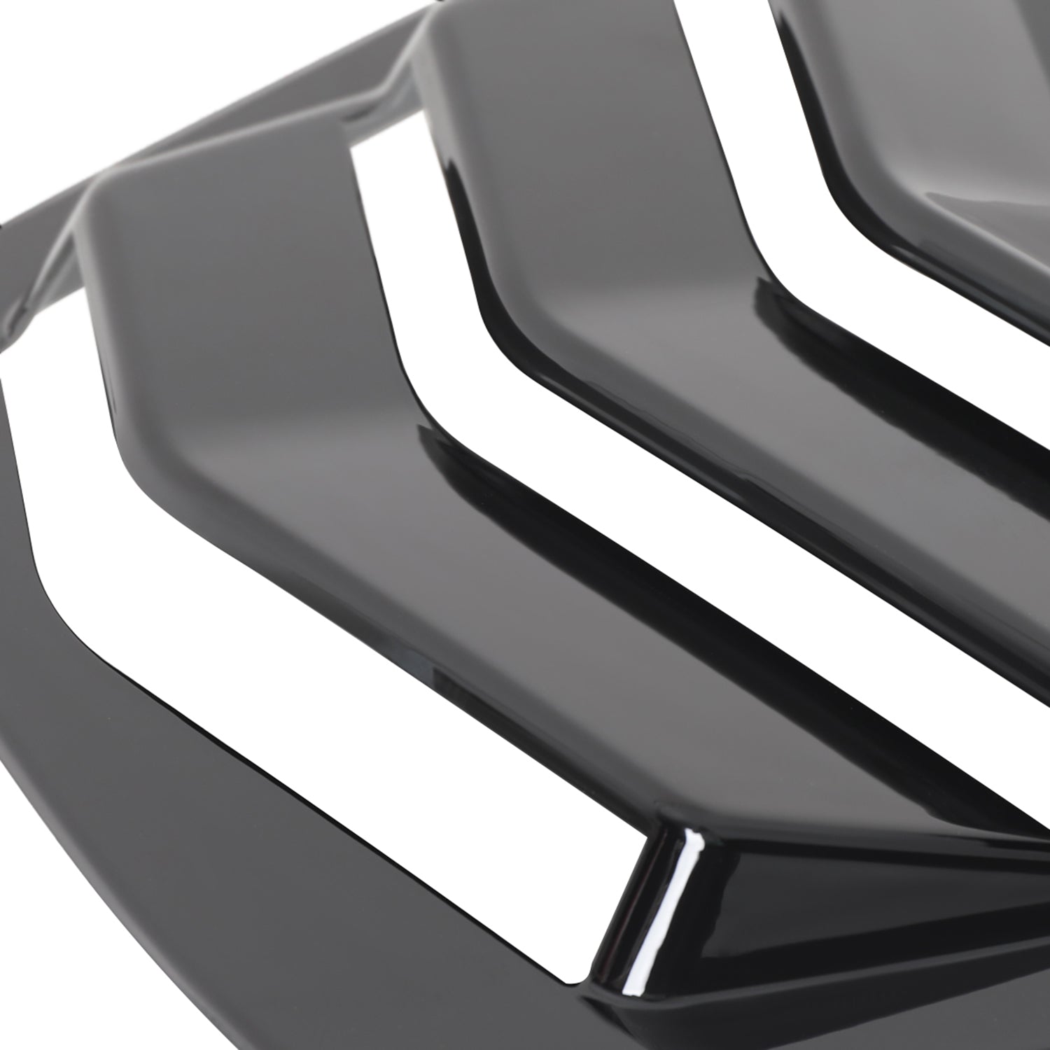 2011-2021 Dodge Charger Glossy Black Side Window Louvers Vent