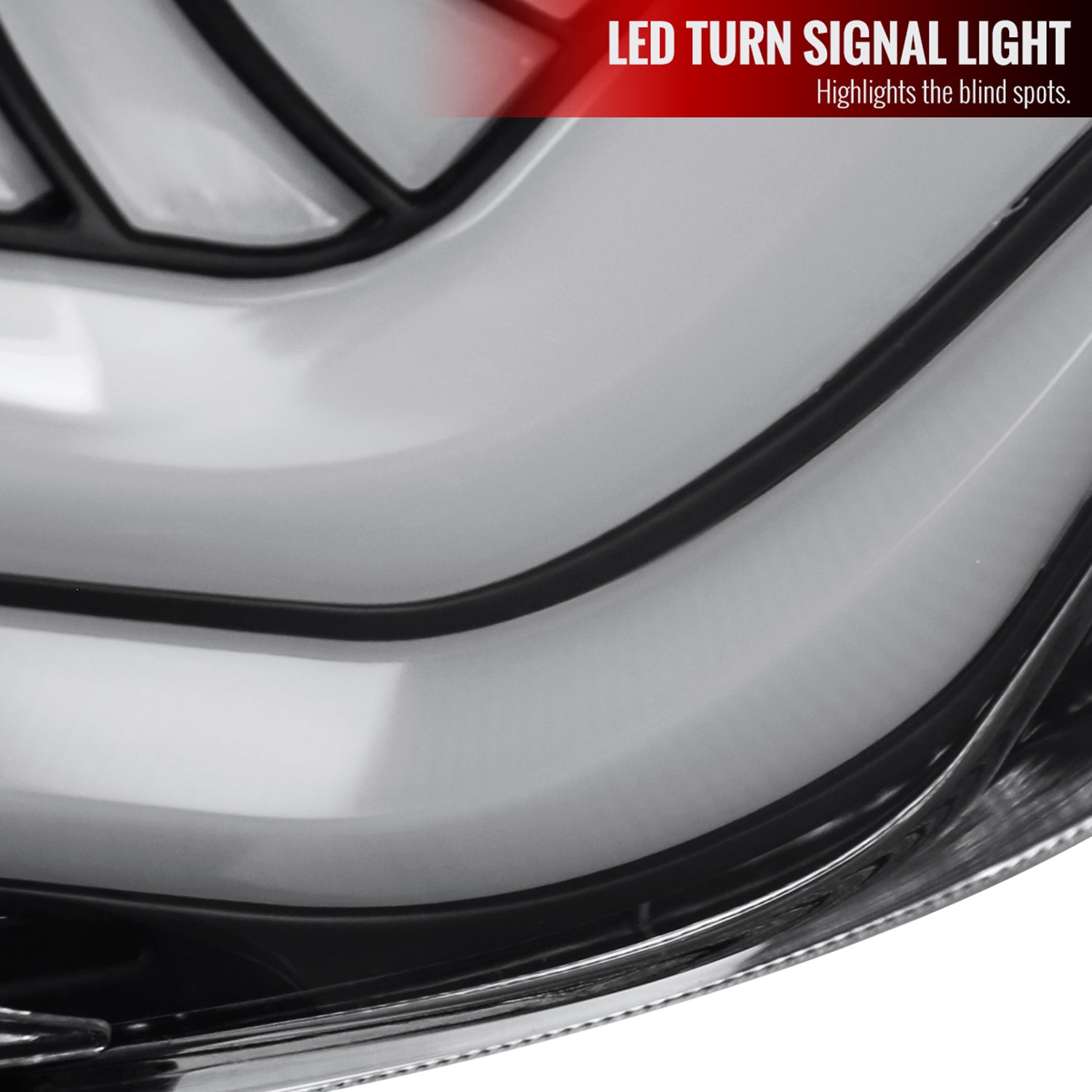 2016-2021 Honda Civic Sedan LED Tail Lights Signal Lamps Matt Black/Clear Lens