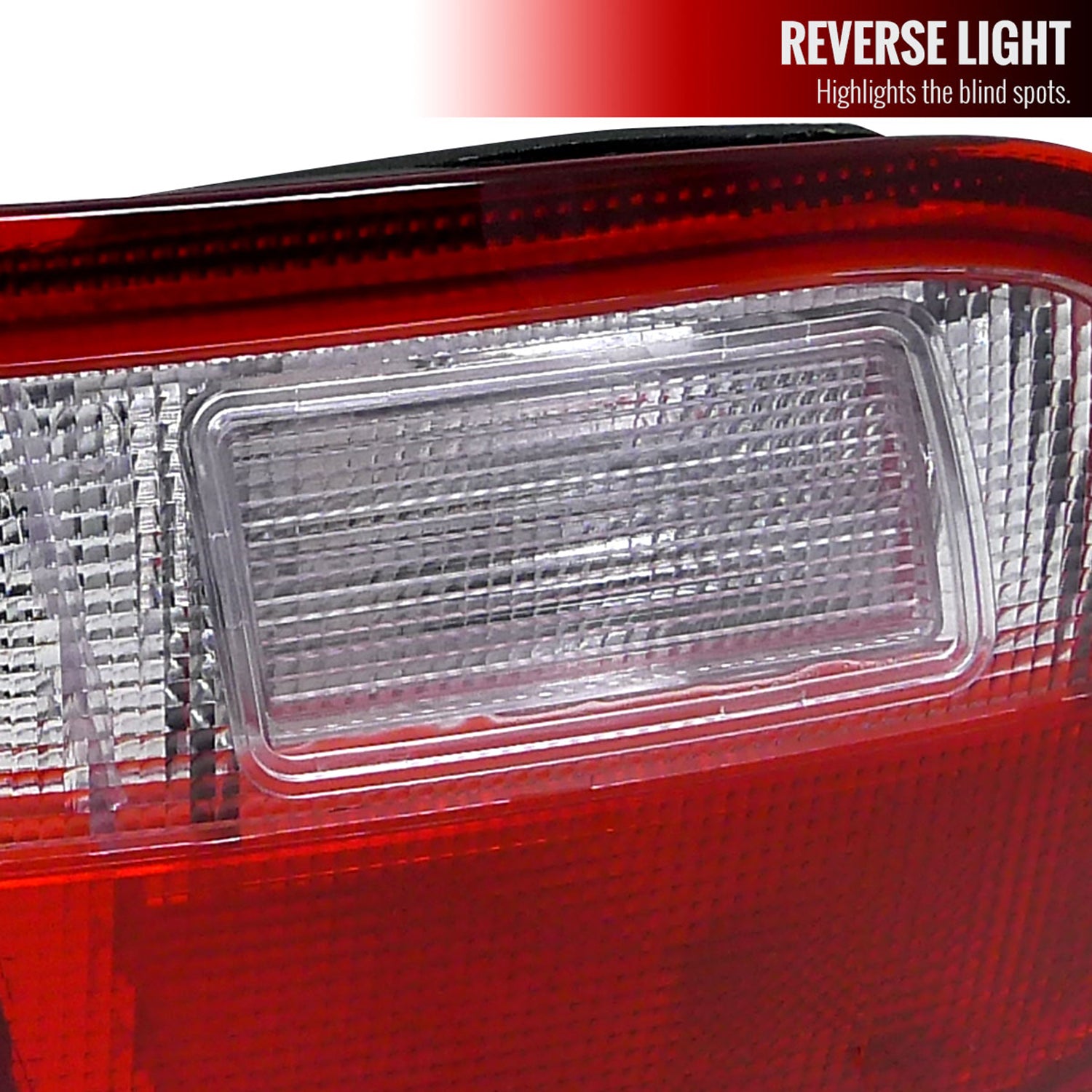 1992-1995 Honda Civic Tail Lights Chrome Housing/Red Clear Lens