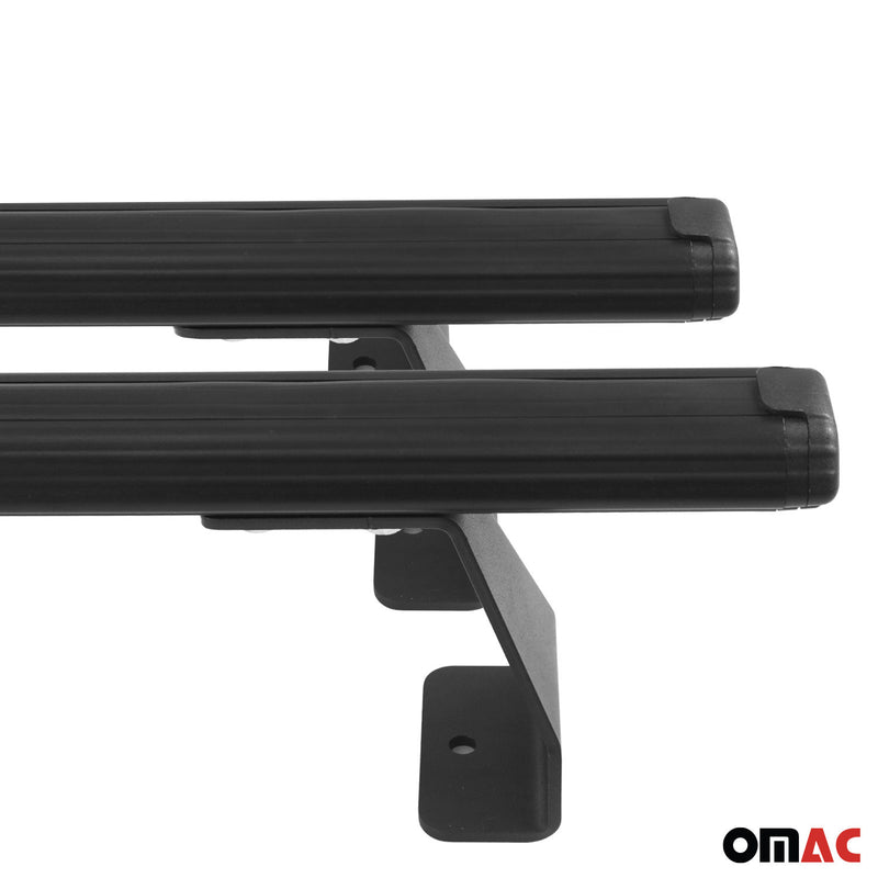 2016-2023 Mercedes Metris Fix Points Roof Racks Cross Bar Black 2 Pcs