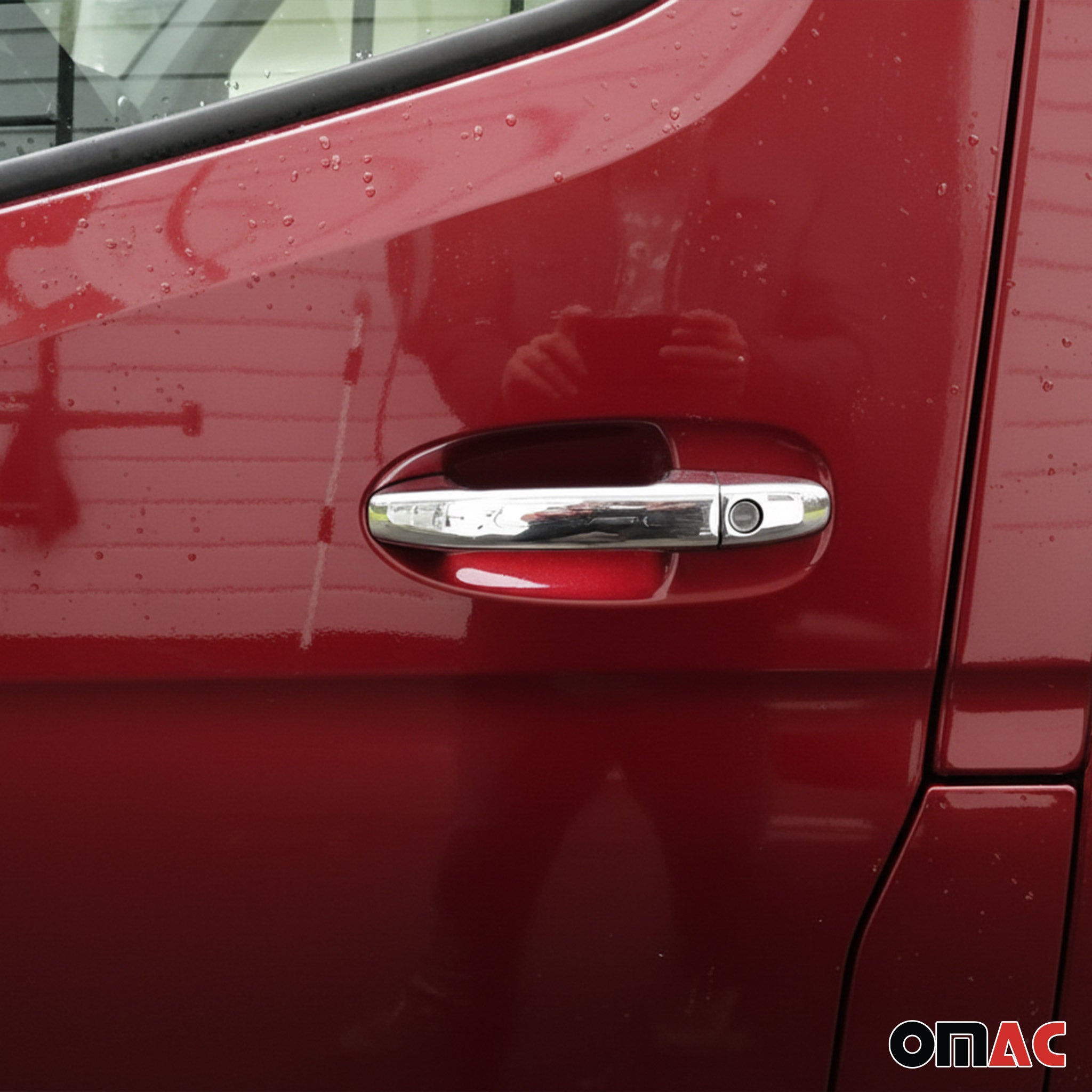 Car Door Handle Cover for Mercedes Sprinter W907 2019-2026 S.Steel Chome 6 Pcs
