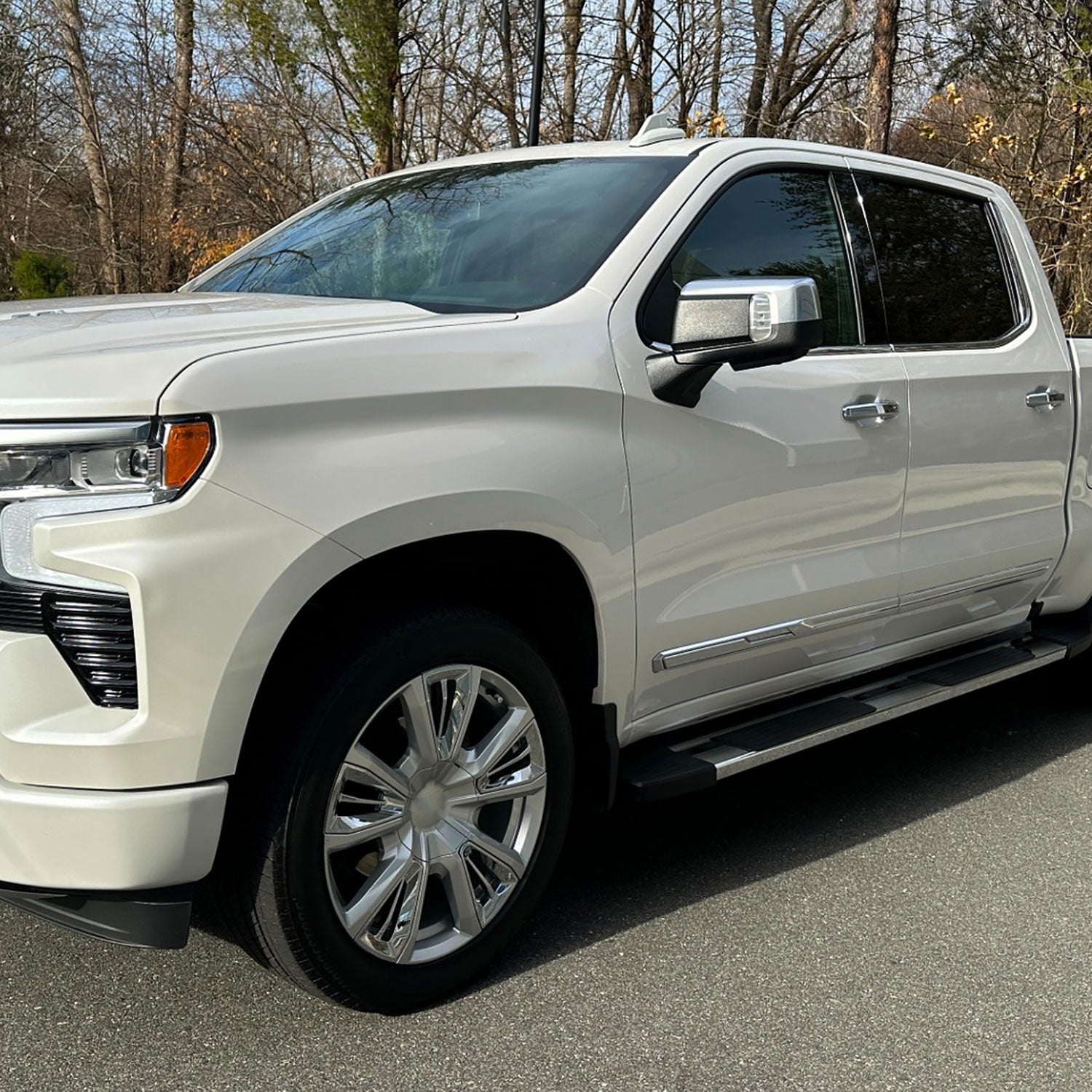 2019-2024 Chevy Silverado 1500 Chrome Auto-Fold Side Mirror Driver Side