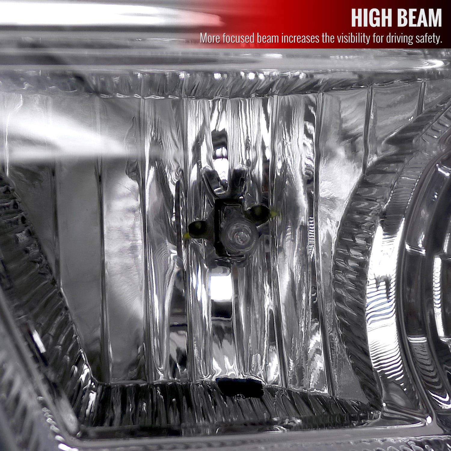 1999-2004 Ford F-250/350/450/550/Excursion Headlights LED Light Chrome