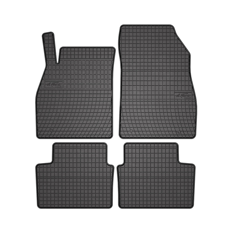 2011-2017 Buick Regal Floor Mats Liners Full Set All Weather Rubber Black