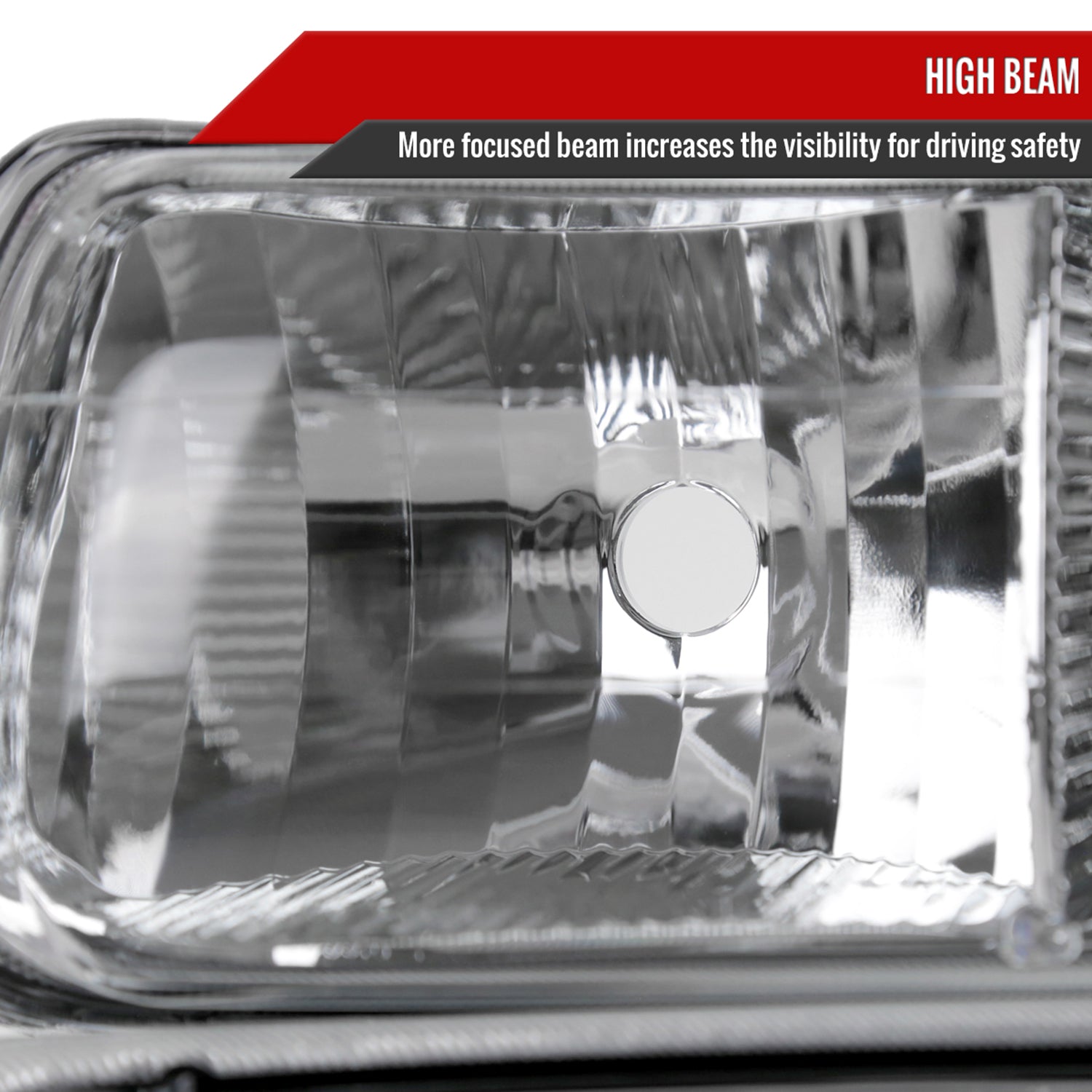 1999-2002 Chevy Silverado/Tahoe/Suburban Headlights Bumper Light Chrome