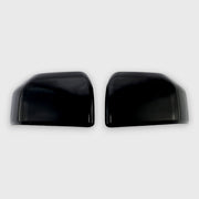 2015-2020 Ford F-150 Mirror Cover Caps Gloss Black 2Pcs ABS Plastic