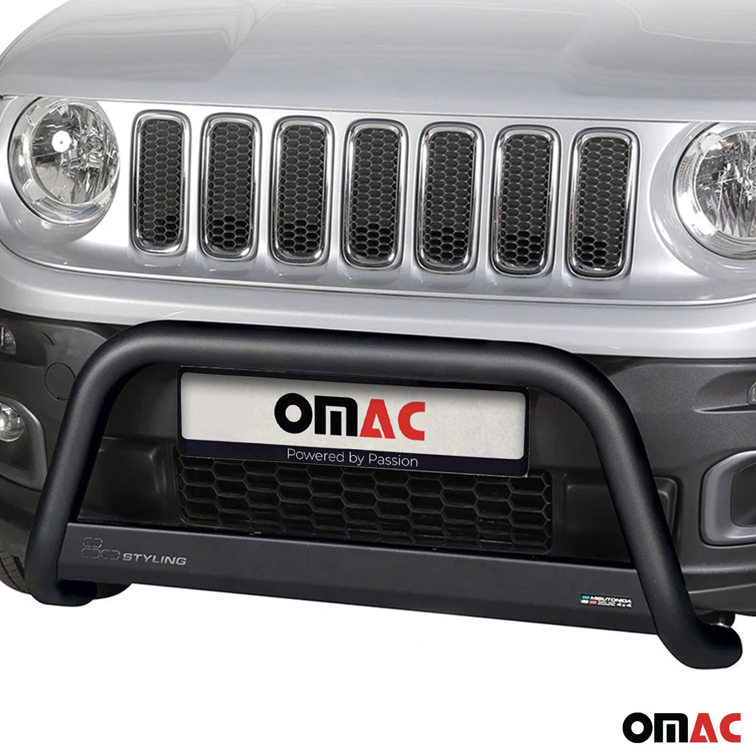 2015-2018 Jeep Renegade Bull Bar Push Front Bumper Grille Black 1 Pc