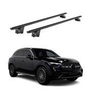 Roof Rack Cross Bars for Mercedes GLC Class X254 2023-2026 Aluminium Black 2x