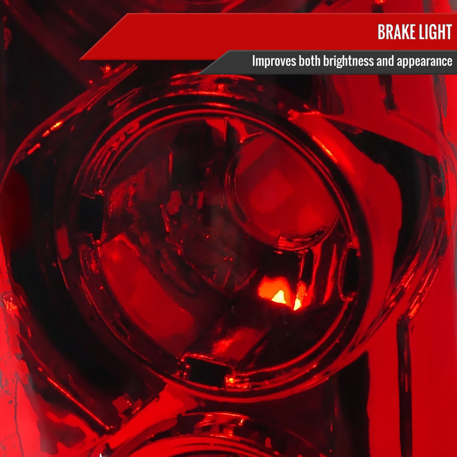 1999-2002 Chevy Silverado/ 1999-2006 GMC Sierra Tail Lights - APC Chrome/Red