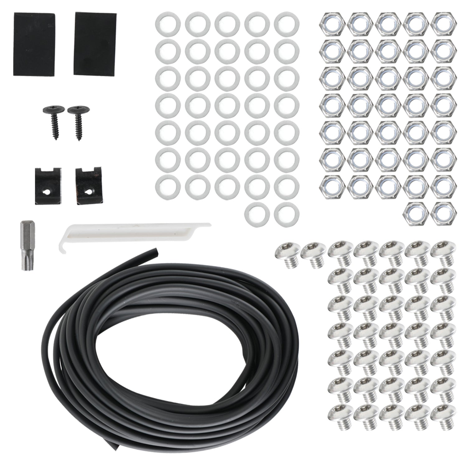 2019-2024 Dodge Ram 2500/3500 4PC Smooth Pocket Rivet Style Fender Flares