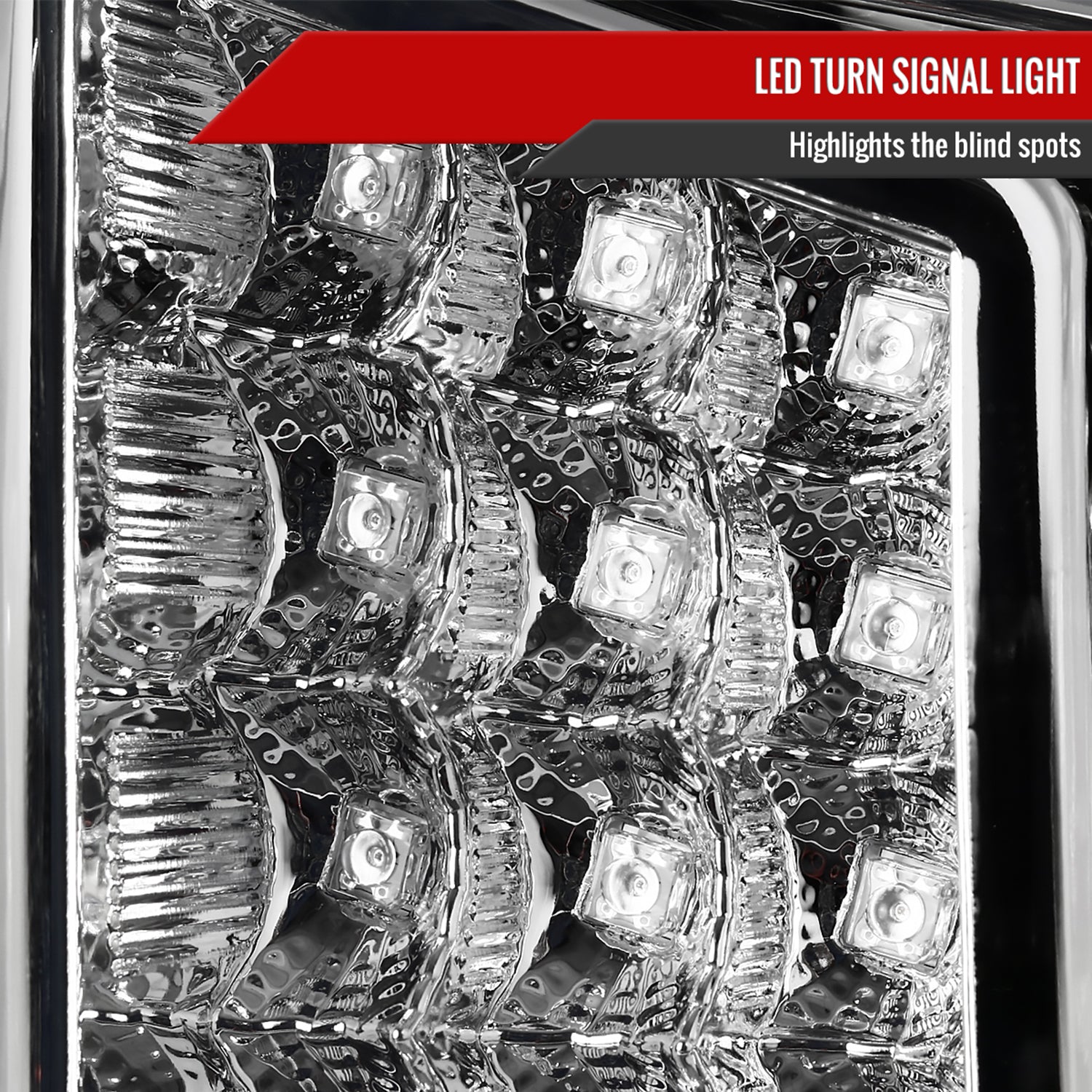 2014-2021 Toyota Tundra LED CBar Projector Headlights LED Signal Lights Chrome