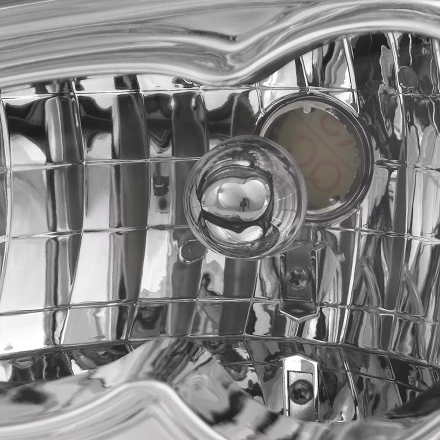 1994-1998 Ford Mustang Factory Style Headlights Chrome Housing/Clear Lens