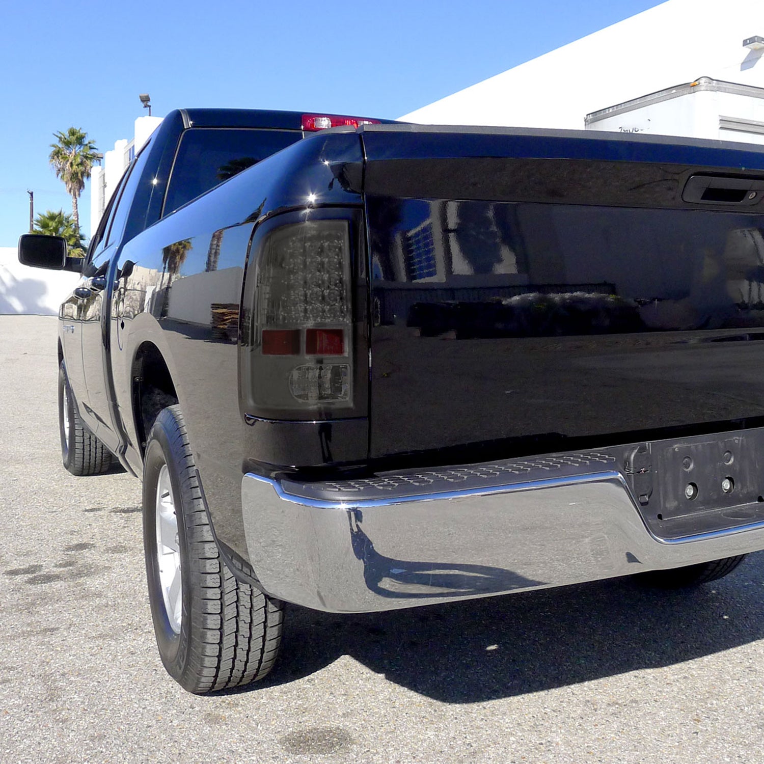 2009-2018 Dodge RAM 1500 2500 3500 LED Tail Lights Chrome/Smoke