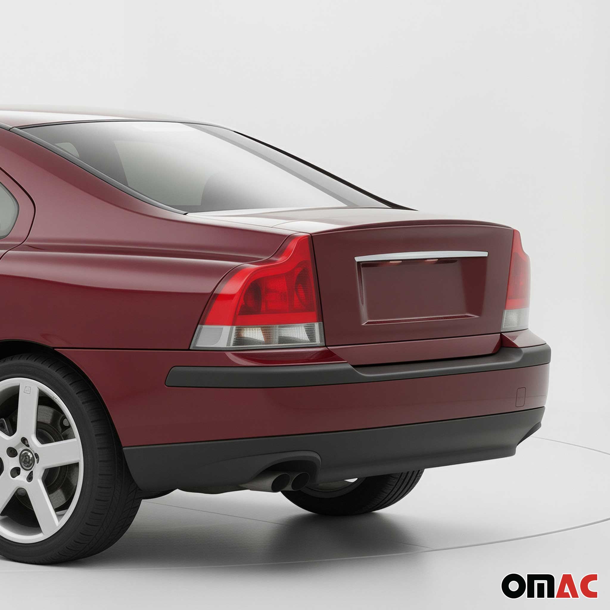 2011-2018 Volvo S60 Rear Trunk Tailgate Door Handle Cover Stainless Steel Silver 1Pc