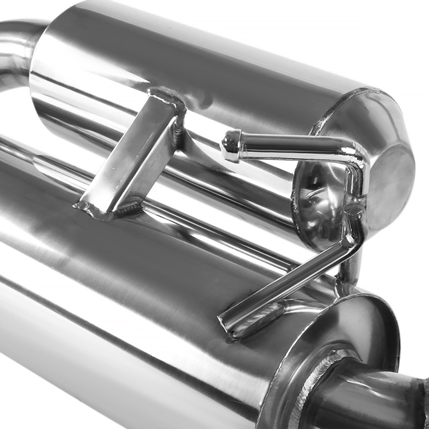 2009-2018 Nissan 370Z Dual Catback Exhaust System Rolled Tip