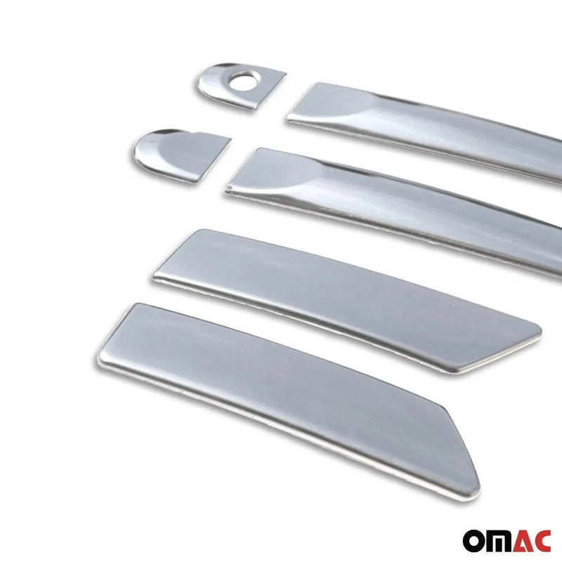 Car Door Handle Cover Protector for Nissan Juke 2011-2017 Steel Chrome 6 Pcs - OMAC USA