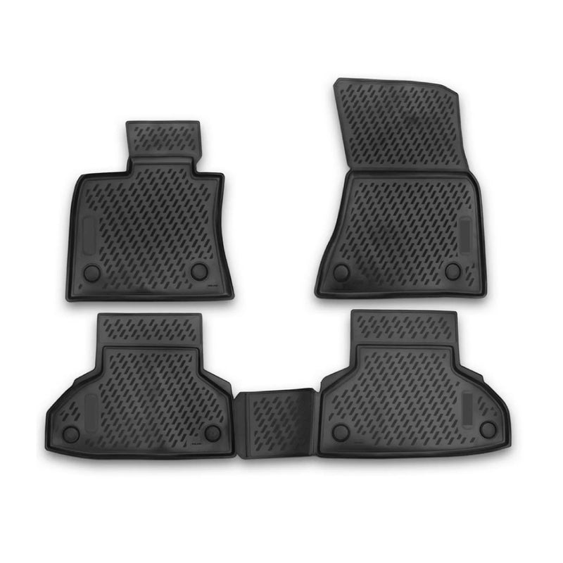 2015-2019 BMW X6 F16 F86 Floor Mats Liners Full Set All Weather Black