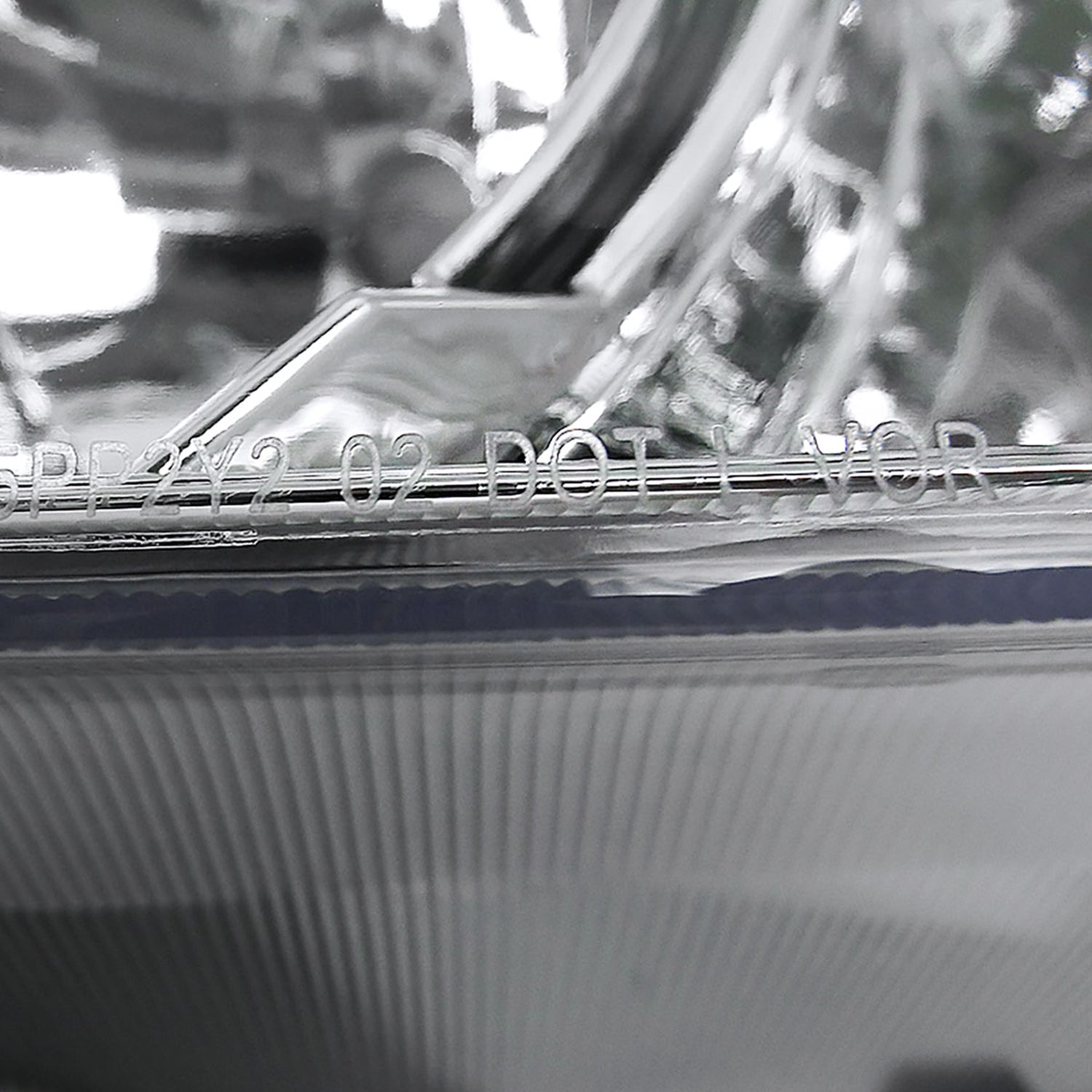 2006-2011 Honda Civic Coupe Factory Style Crystal Headlights Chrome/Clear Lens