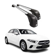 2019-2022 Mercedes A Class W177 V177 Roof Racks Cross Bars Silver